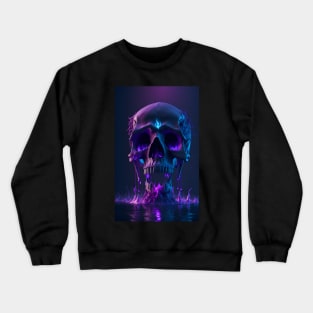 Surreal Mystic Skull Crewneck Sweatshirt